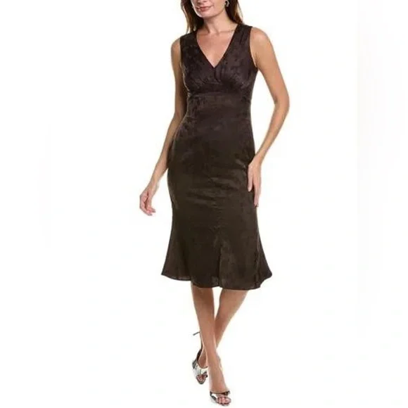 NWT BCBG New York Black Slip Dress - Picture 2 of 9